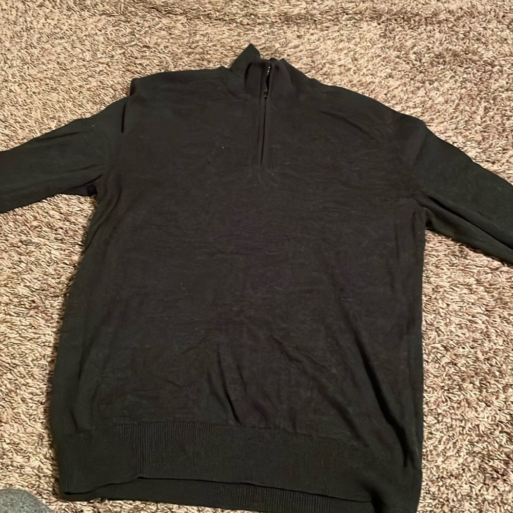 Express men’s merino wool quarter zip pullover